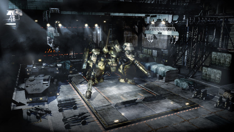 Illustration for article titled We Got Armored Core V Screens Incoming!